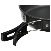 Набор туристической посуды Maclay: чайник, кастрюля, сковорода, в сетке