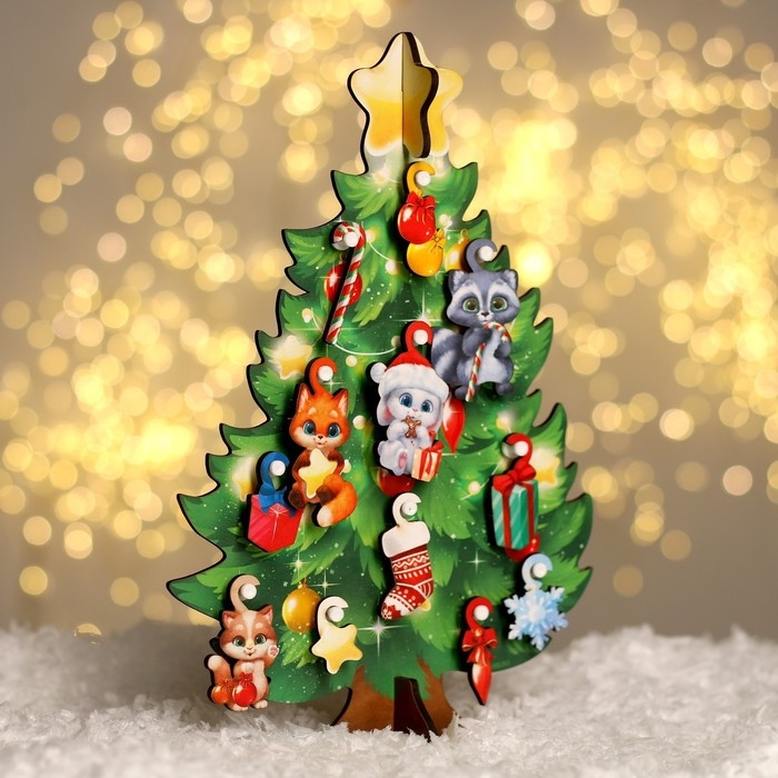 Новогодняя настольная игра &laquo;Новый год! Новогодняя ёлочка&raquo;