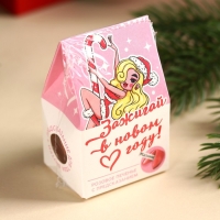 Печенье с предсказанием в коробке-домике &laquo;Зажигай в Новом году&raquo;, 1 шт
