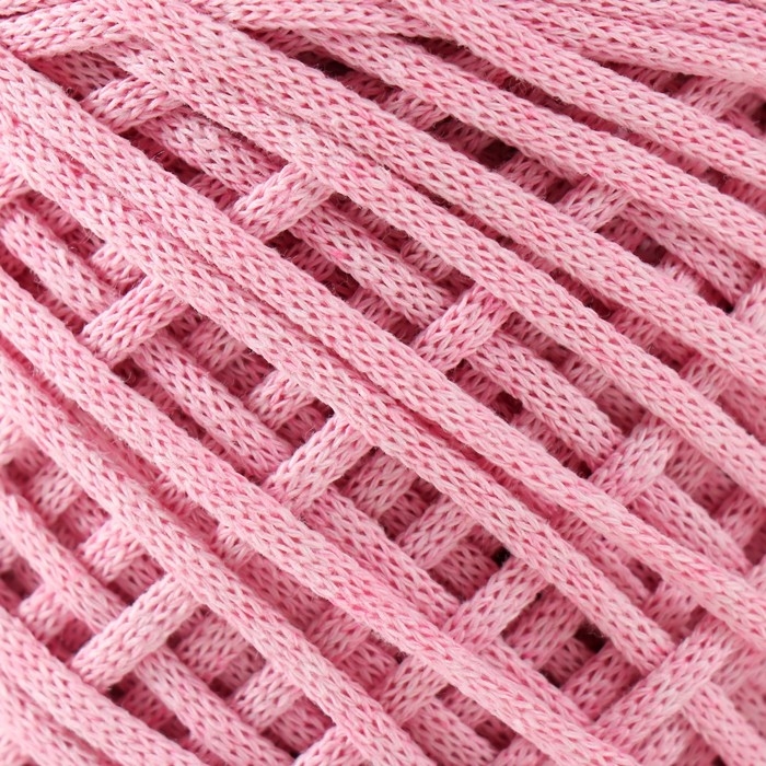 Хлопковый шнур 3 мм 220м/240&plusmn;5 гр Градиент (пастила/вишня)