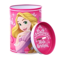 Копилка металлическая, 7,5 см х 7,5 см х 10,3 см "Живи мечтой", Принцессы Копилка металлическая, 7,5 см х 7,5 см х 10,3 см "Живи мечтой", Принцессы