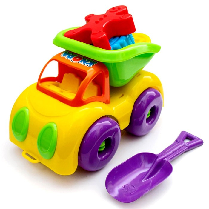 Песочный набор &laquo;Баловень&raquo;, с машинкой