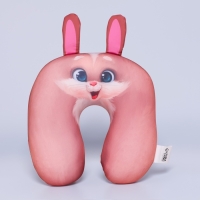 Подушка детская для путешествий антистресс &laquo;Зайка&raquo;