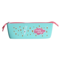 Рюкзак каркасный 36 х 28 х 17 см, + пенал, Bruno Visconti "Ушастик"