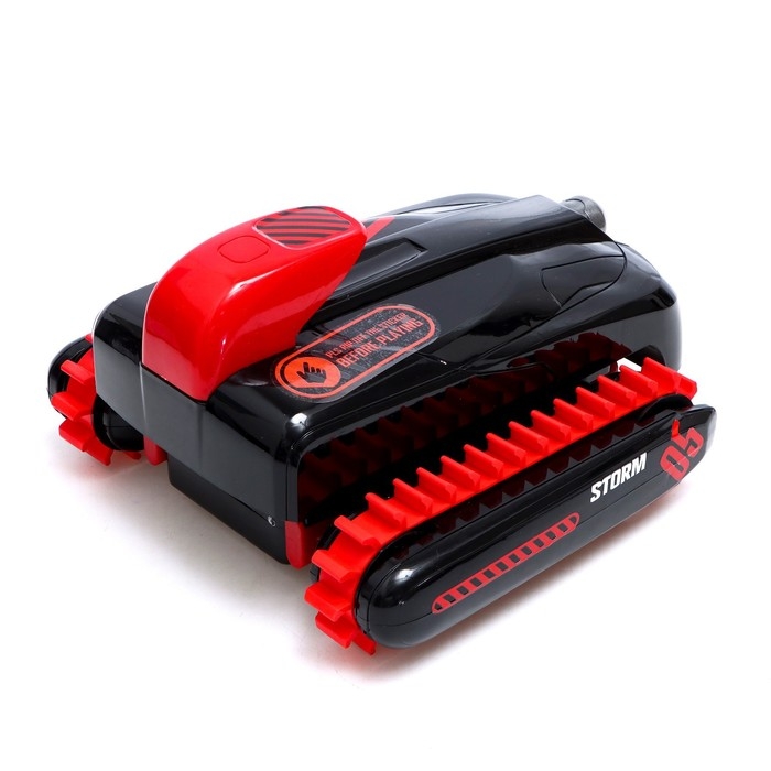 Машина-перевёртыш радиоуправляемая &laquo;Амфибия&raquo;, плавает по воде, работает от аккумулятора, цвет красный