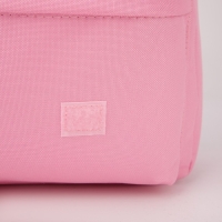 Рюкзак школьный текстильный &laquo;Сердце&raquo;, 37 х 33 х 17 см, с липучками, розовый