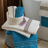 Полотенце махровое Love Life &laquo;Адажио&raquo; 50х90 см, морской, 100% хл, 450 гр/м2