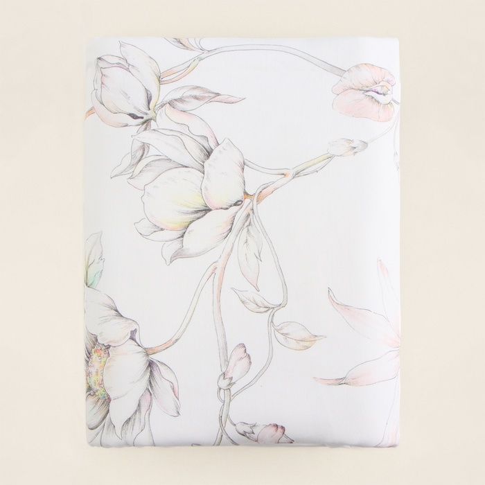 Пододеяльник SL Home Floral cover 150*220 см, сатин, 140 гр/м2, 100% хлопок