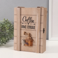 Ключница дерево 6 крючков "Кофемолка" 7х17х24,5 см Ключница дерево 6 крючков "Кофемолка" 7х17х24,5 см