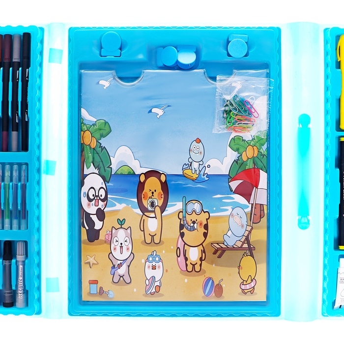 Набор для рисования Зверушки Синий