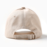 Кепка "Бейсболка" для девочки, цвет молочный, размер 56-58