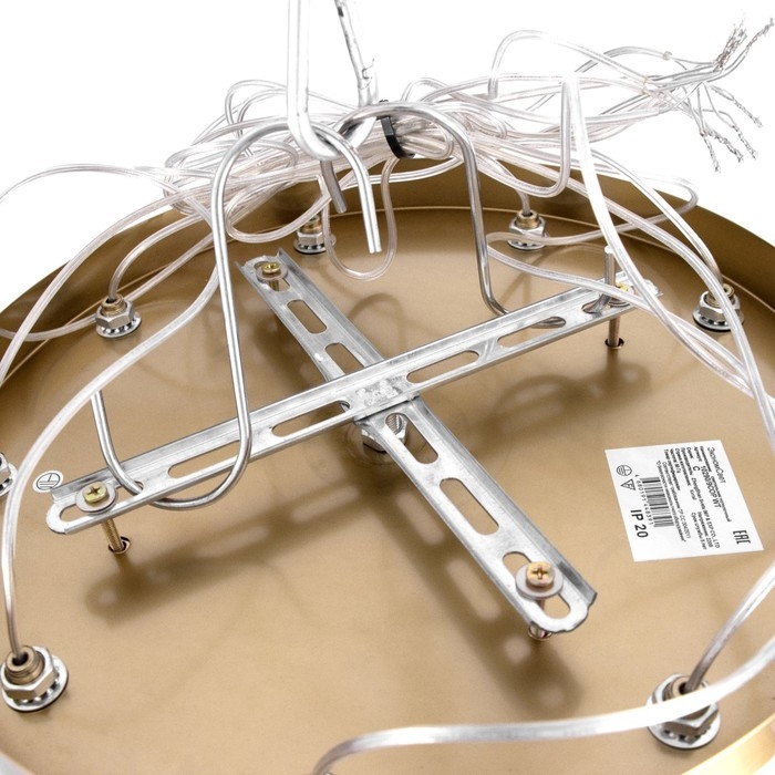 Светильник "Жаклин" 9х3Вт G4 бронза 30х30х180см