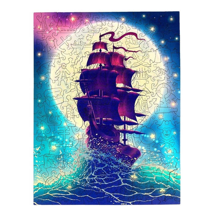 Фигурный пазл &laquo;Корабль&raquo;