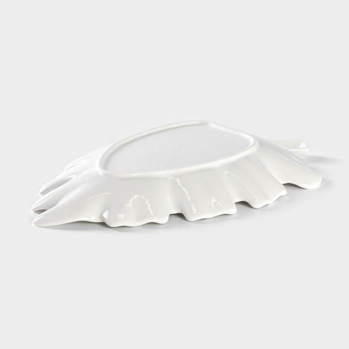 Блюдо керамическое &laquo;Лист&raquo;, 30&times;20 см