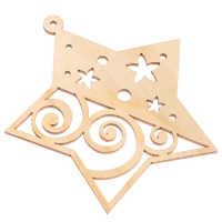 Заготовки для творчества на новый год &laquo;Звёздочки&raquo;