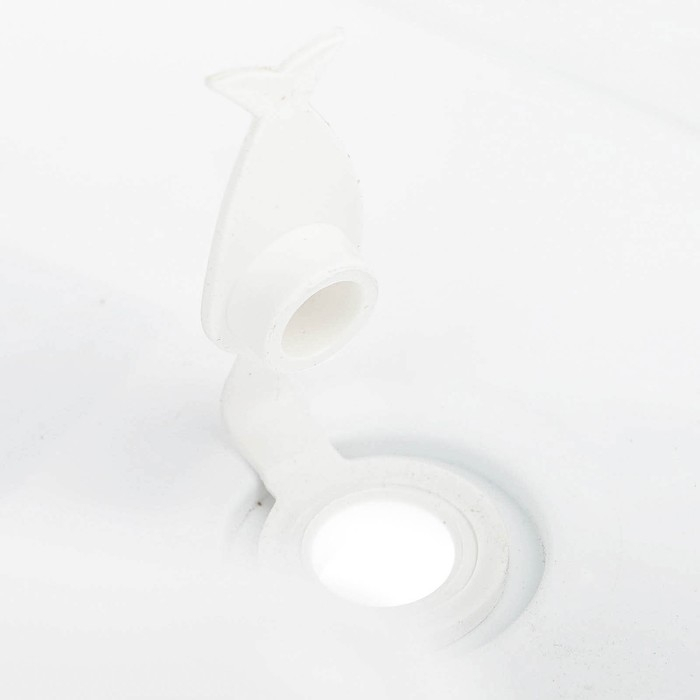 Ванна детская &laquo;Кролики&raquo; со сливом, 102 cм, цвет белый