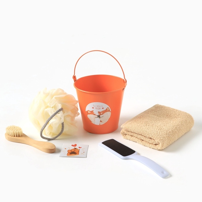 Набор подарочный Этель "Cute dogs" полотенце и акс