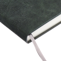 Ежедневник датир 2025г А5 176л ESCALADA, тв обл, иск кожа, бл тис,ляс,кр бл 70г/м2,зёленый Ежедневник датир 2025г А5 176л ESCALADA, тв обл, иск кожа, бл тис,ляс,кр бл 70г/м2,зёленый