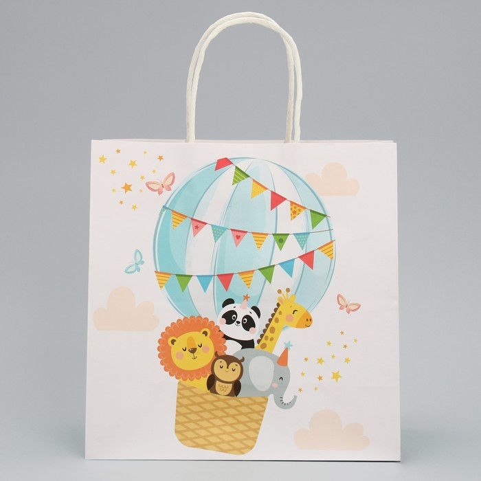 Пакет подарочный, упаковка, &laquo;Тебе солнышко&raquo;, 22 х 22 х 11 см