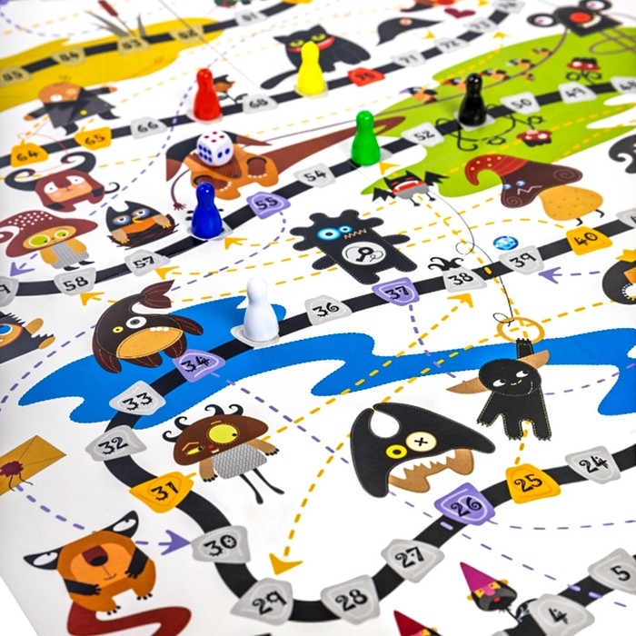 Настольная игра &laquo;Приключения монстрика&raquo;