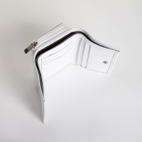 Кошелёк женский на кнопке, цвет белый