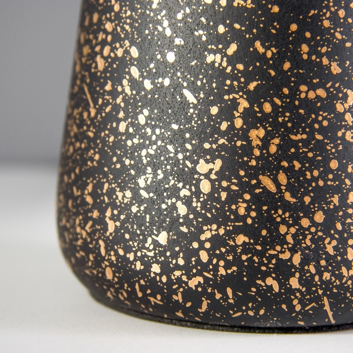 Настольная лампа "Вирсавия" Е14 40Вт черно-золотой 22х22х39 см RISALUX