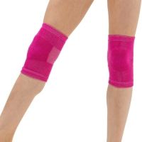 Наколенники для гимнастики и танцев Grace Dance №2, р. S, цвет фуксия
