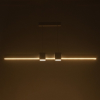 Светильник с ПДУ "Наоми" LED 18Вт 3000-6000К белый 100х100 см