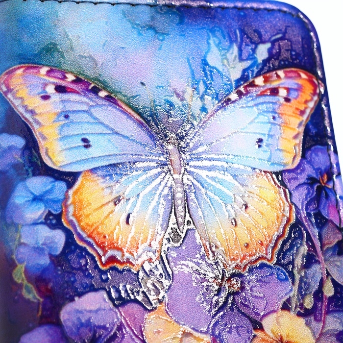 Кошелёк на молнии, цвет синий Кошелёк на молнии, цвет синий