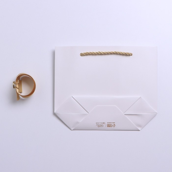 Пакет подарочный, упаковка, &laquo;Gifts&raquo;, 14 х 17 х 7 см