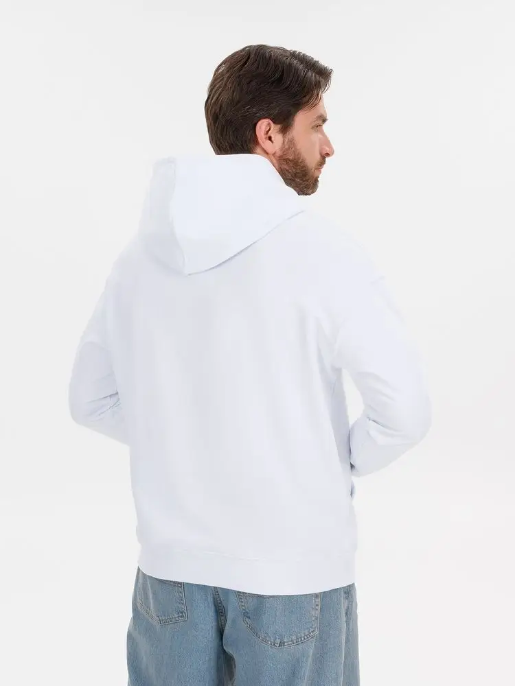 Худи оверсайз унисекс Outshine, белое, размер XL/2XL