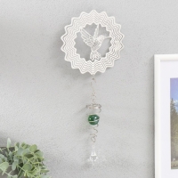 Ветряной колокольчик металл 3D "Колибри" с бусиной 13,5х13,5х31 см Ветряной колокольчик металл 3D "Колибри" с бусиной 13,5х13,5х31 см