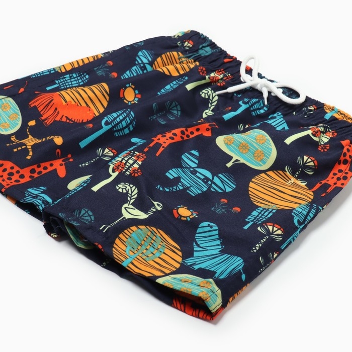 Купальные трусы детские MINAKU "Прогулка" рост 122-128 см