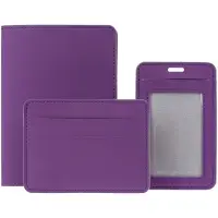 Обложка для паспорта Shall Simple, фиолетовый Обложка для паспорта Shall Simple, фиолетовый