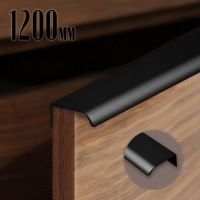 Ручка торцевая CAPPIO RT002BL, L=1200 мм, м/о 960 мм, цвет черный Ручка торцевая CAPPIO RT002BL, L=1200 мм, м/о 960 мм, цвет черный