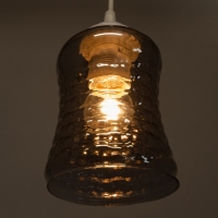 Плафон E27 дымчатый