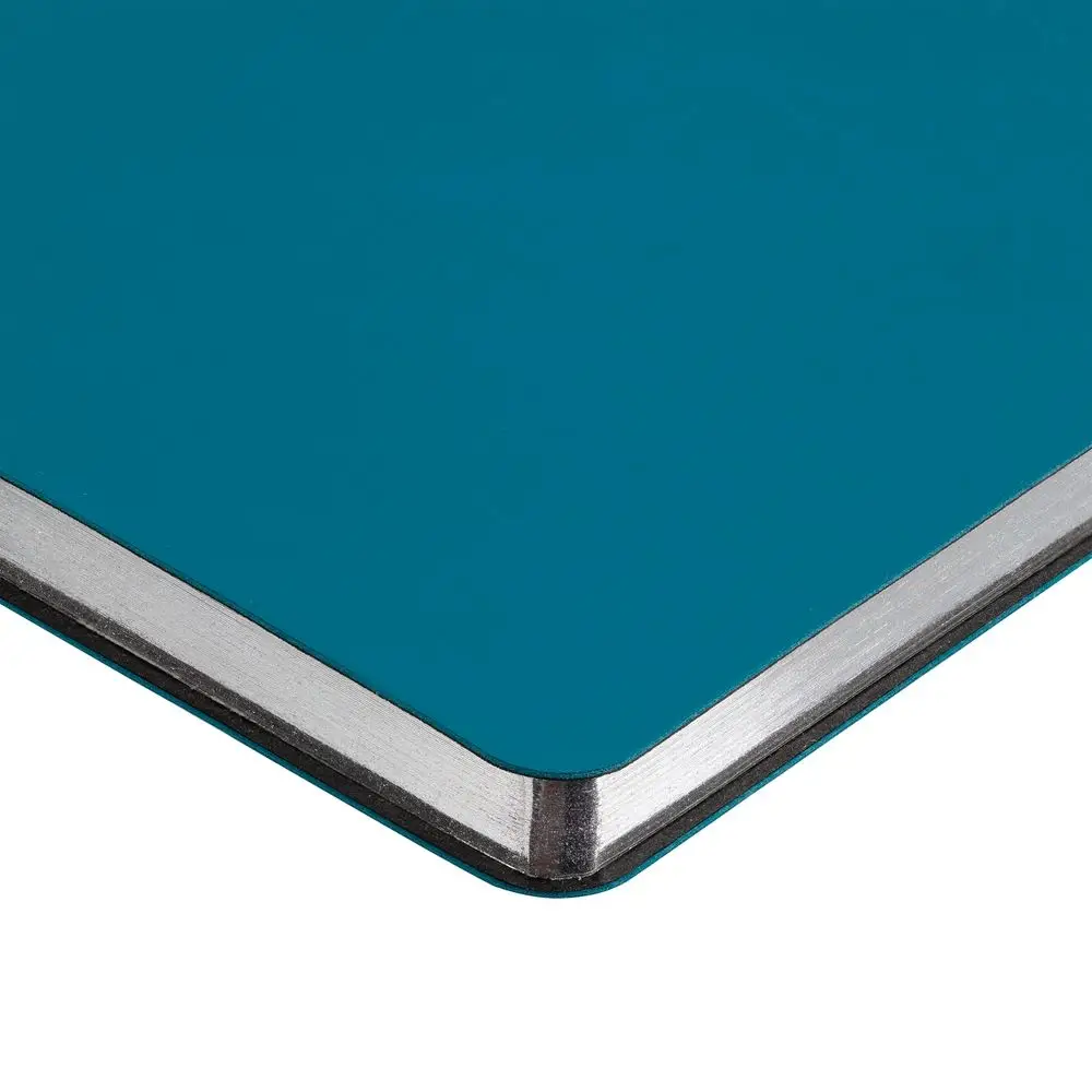 Ежедневник Aspect на заказ, недатированный, бирюзовый