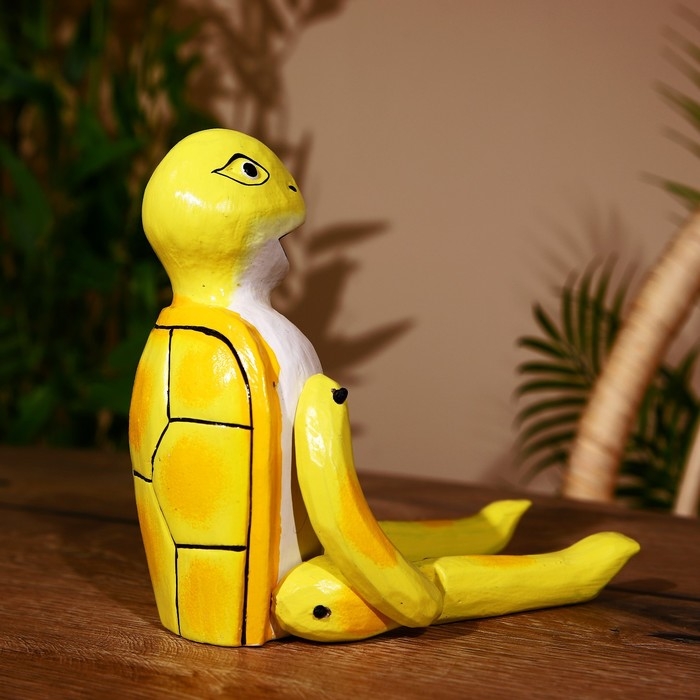 Сувенир "Черепашка" висячие лапки, дерево 25 см