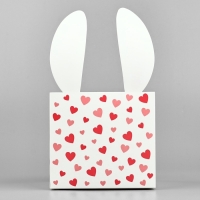 Коробки для мини букетов &laquo;Зайка&raquo;, 12 &times; 20 &times; 10 см