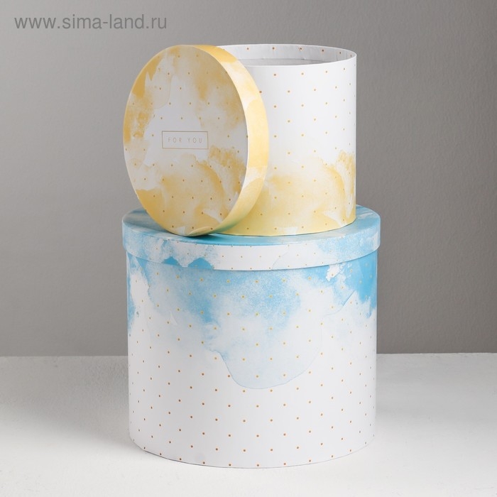 Набор коробок 5 в 1, упаковка подарочная, &laquo;Воздух&raquo;, 13 х 14‒19.5 х 22 см