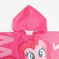 Полотенце-пончо детское махровое My Little Pony Пинки Пай 60х120 см, 50% хл., 50% полиэстер Полотенце-пончо детское махровое My Little Pony Пинки Пай 60х120 см, 50% хл., 50% полиэстер