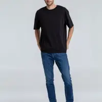 Футболка оверсайз &laquo;Внутренний Рим&raquo;, черная, размер XS/S