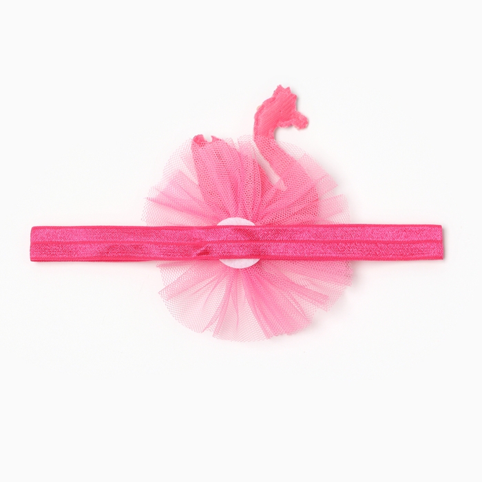 Набор для фотосессии Крошка Я Набор для фотосессии Крошка Я "Лебедь" юбка и повязка, розовый, 17 см