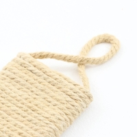 Когтеточка "Пижон" мини, джутовая настенная двухсторонняя, 42 х 10 х 2 см (белёный джут 6мм) Когтеточка "Пижон" мини, джутовая настенная двухсторонняя, 42 х 10 х 2 см (белёный джут 6мм)