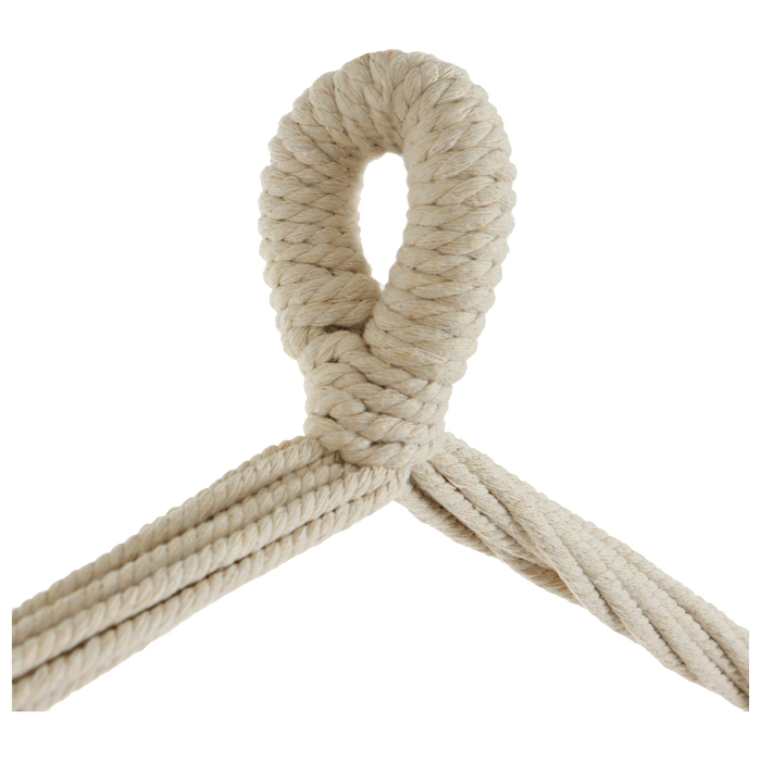 Гамак-кресло maclay, подвесное, плетёное, 60 х 80 см, цвет чёрный Гамак-кресло maclay, подвесное, плетёное, 60 х 80 см, цвет чёрный