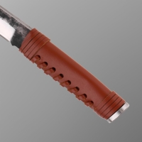 Нож охотничий "Караванщик" 23,3см, клинок 123мм/5,1мм, коричневая кожа Нож охотничий "Караванщик" 23,3см, клинок 123мм/5,1мм, коричневая кожа