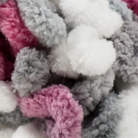 Пряжа "Puffy color" 100 % микрополиэстер 9м/100г (6070)