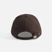 Бейсболка Buffalo, коричневая с бежевым Бейсболка Buffalo, коричневая с бежевым