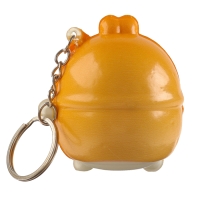 Мялка-сквиш &laquo;Зайка&raquo;, на брелоке, цвет МИКС