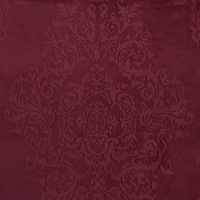 Штора портьерная "Этель" 230х270 см Валенсия Вишнёвый,100% п/э